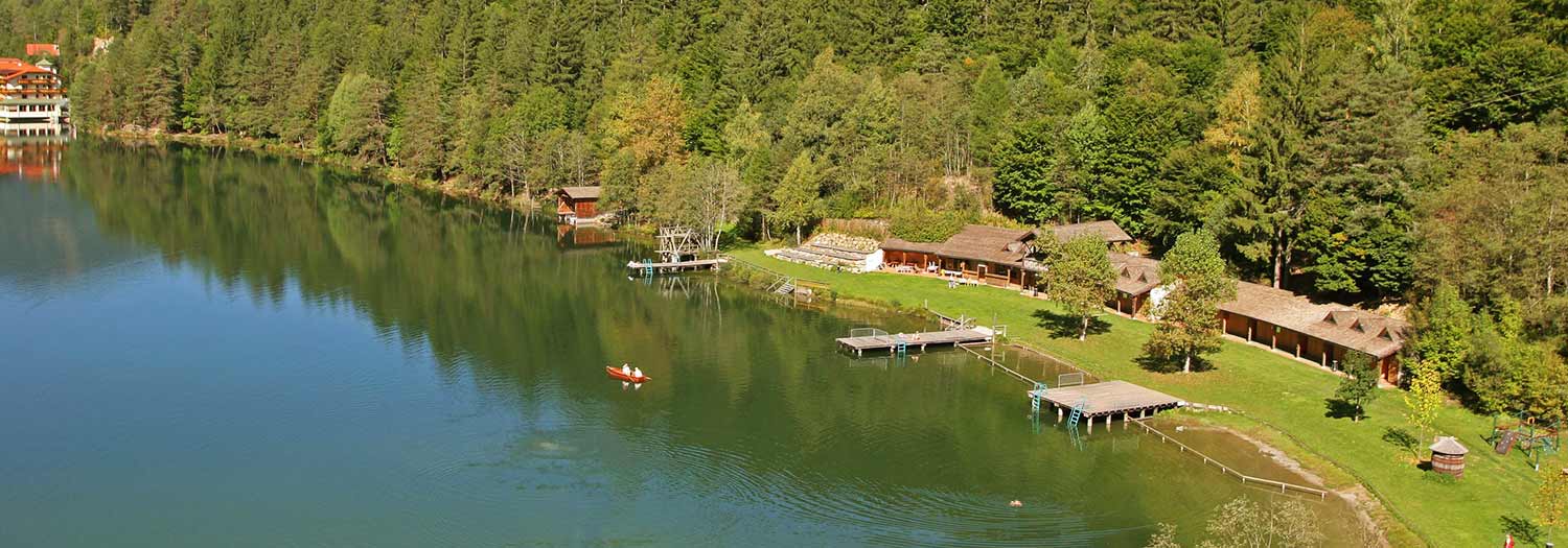 Tristacher See im Pustertal bei Osttirol