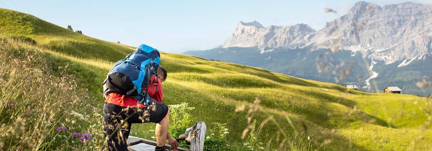 Atemberaubende Aussicht auf dem Gipfel