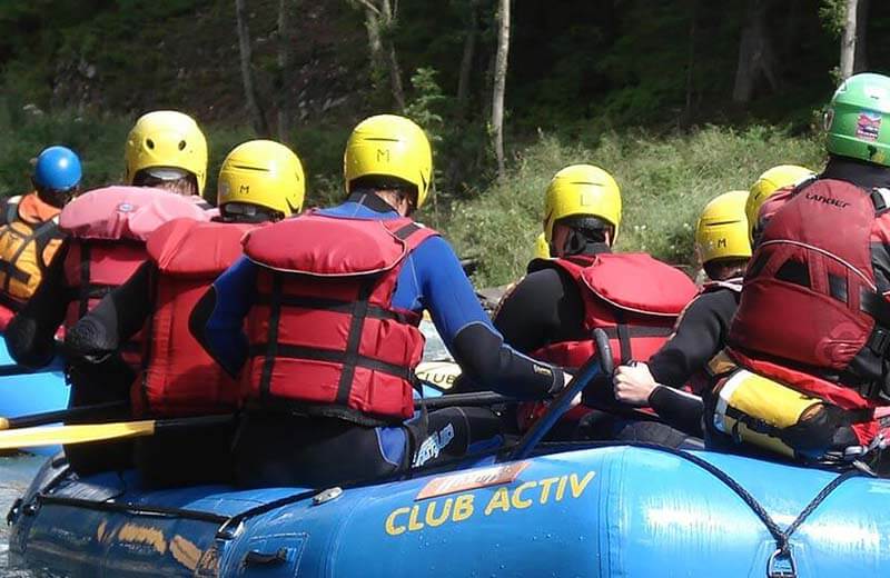 Rafting und Canyoning