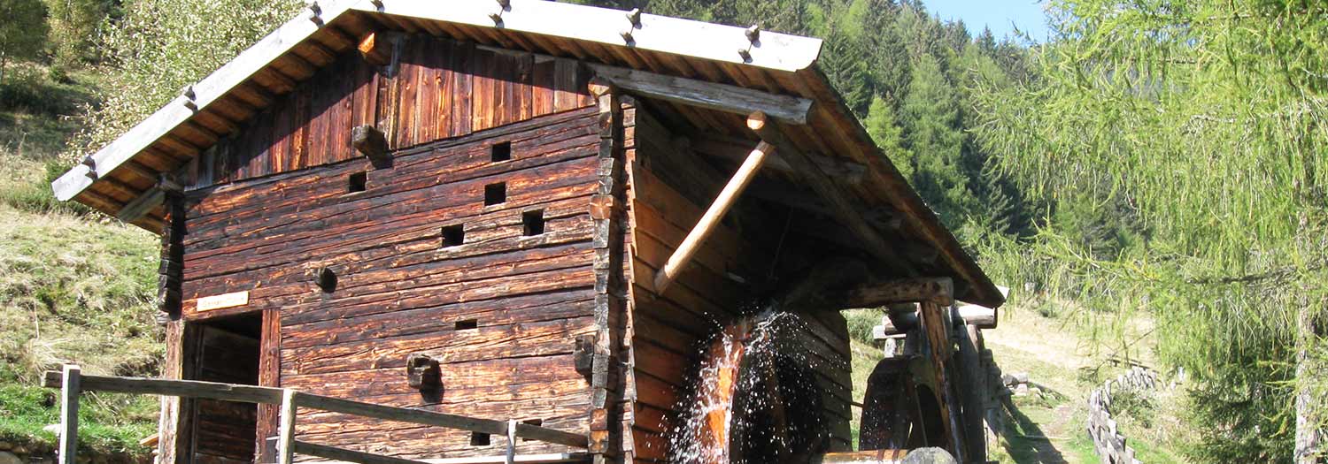 Mühlenlehrpfad in Terenten