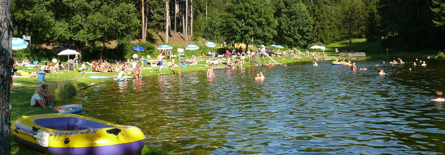 Schwimmen in der Ferienregion Pustertal