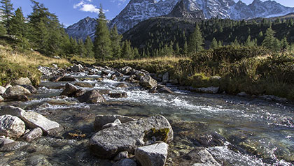 Blick Naturpark Rieserferner Ahrn