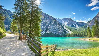 Pragser Wildsee im Sommer