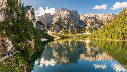 Blick Pragser Wildsee