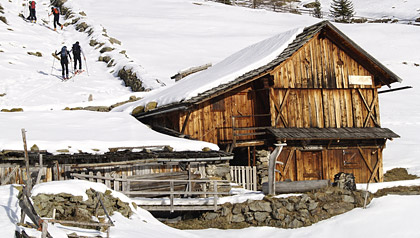 Richtung Eidechsspitze