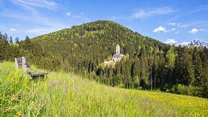 Blick Schloss Welsperg