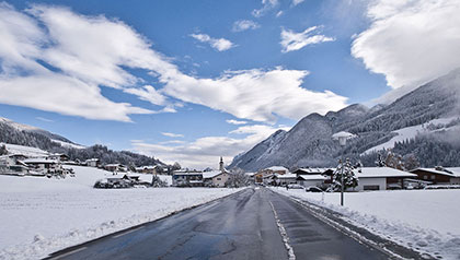 Abfaltersbach Winter