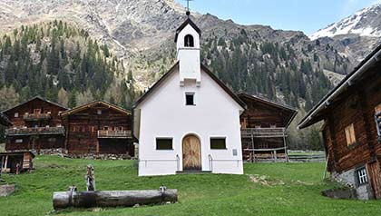 Innervillgraten Almhuetten