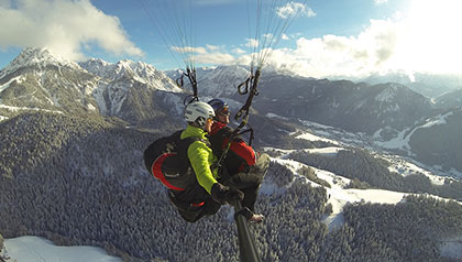 Tandemflug Kronplatz