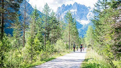 Radweg Cortina