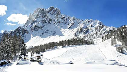 Blick Rodelbahn Rotwand