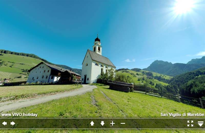 Panorama von St. Vigil