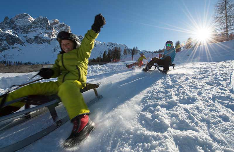 Skigebiet Rotwand - Rodeln